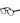 Adidas Black Plastic Glasses (Frames)