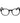 Adidas Black Plastic Glasses (Frames)