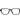 Adidas Black Plastic Glasses (Frames)