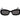 GCDS Black Plastic Sunglasses