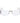 GCDS Transparent Plastic Sunglasses