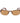 GCDS Brown Metal Sunglasses