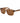 GCDS Brown Plastic Sunglasses