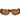 GCDS Brown Plastic Sunglasses