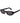 GCDS Black Plastic Sunglasses