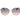 Max & Co Rose Gold Metal & Plastic Sunglasses