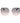 Max & Co Rose Gold Metal Sunglasses