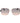 Max & Co Rose Gold Metal Sunglasses