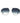 Andy Wolf Blue Metal Sunglasses