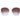 Andy Wolf Brown Metal Sunglasses