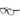 Fila Black Plastic Glasses (Frames)