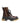 Dolce & Gabbana Maroon Leather Lace Up Biker Boots Shoes