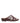 Dolce & Gabbana Maroon Leather Cutout DG Logo Sandals Shoes