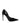 Dolce & Gabbana Black Calf Leather Stiletto Heels Pumps Shoes