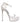 Dolce & Gabbana White Platform Ankle Strap Sandals Shoes