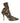 Dolce & Gabbana Gold Leopard Sequin Sock Ankle Boots Shoes