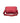Mario Valentino Rosso Poliuretano Donna Bag With Adjustable And Removable Strap