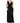Dolce & Gabbana Black One Shoulder Neckline Long Gown Dress