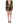 Dolce & Gabbana Gold Plunging Neckline Sheath Mini Dress