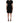 Dolce & Gabbana Black DG Crown Short-Sleeve Sheath Dress