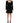 Roberto Cavalli Black Long Sleeves Scoop Neck Mini Dress