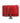 Saint Laurent Kate Tassel Chain Bag in Red Crocodile Embossed Leather