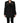 Dolce & Gabbana Black Stripe Double-Breasted Blazer Jacket