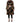 Dolce & Gabbana Black Floral Belted Polyester Trench Coat Jacket