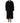 Dolce & Gabbana Black Belted Sheepskin Trench Coat Jacket