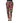Dolce & Gabbana Fuchsia Fig Fruit Leaf Tapered Trouser Pants