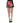 Dolce & Gabbana Black Pink Carnation Floral Print Jacquard Mini Skirt