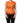 Dolce & Gabbana Orange See Through Crew Neck Blouse Tank Top