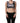 Dolce & Gabbana Black DG Love Yourself Sports Bra Cropped Top