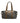 Saint Laurent Green and Brown Pattern Canvas Duffel Bag