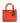 Christian Dior Orange Cannage Lambskin Leather Lady Dior Bag