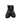 Borbonese Black Leather Women Boot