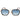 David Beckham Gold Metal Sunglasses