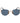 David Beckham Rose Gold Metal Sunglasses