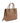 19V69 Italia Brown Leather Tote Bag
