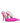 Jimmy Choo Pink Satin Stiletto Heel Sandals