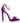 Jimmy Choo Purple Satin Platform Sandals