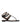Valentino Garavani Black Leather Flip-Flop Sandals
