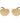 Nike Gold Metal Sunglasses