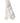 Dolce & Gabbana Off White Solid Silk Adjustable Women Tied Necktie Tie