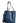 Fendi Leather Navy Blue Shopping Tote