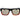 Gant Black Acetate Sunglasses