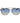 Timberland Blue Metal Sunglasses