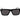 Web Black Acetate Sunglasses