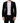 Dolce & Gabbana Black Cotton Single Breasted Jacket Blazer