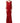 Dolce & Gabbana Red Silk Sleeveless Maxi Long Lace Trim Dress